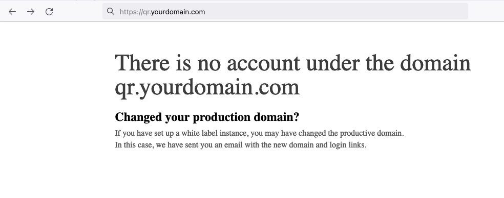 Once you see the screen above, you can set your custom domain in the Branding section