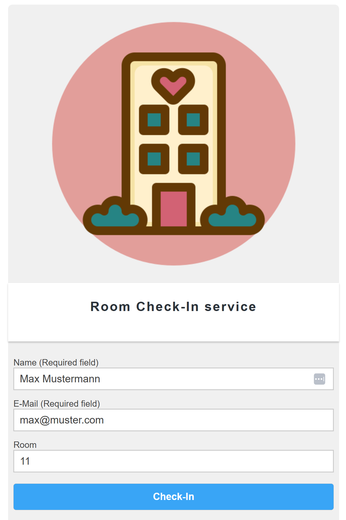 Example of an image embedded in a Lead Landing Page.