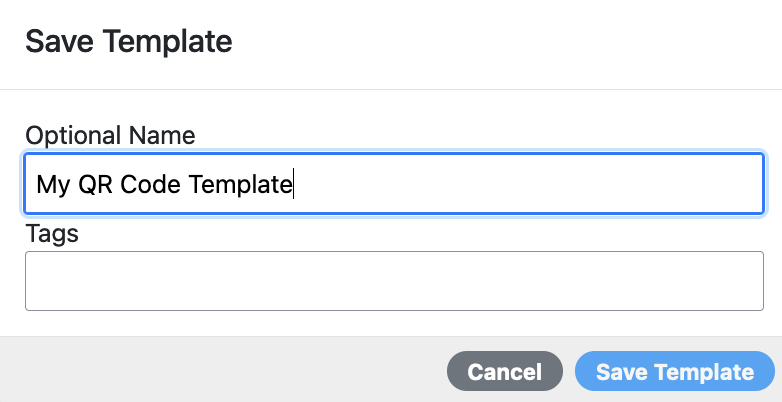 Optional Template Name (user)