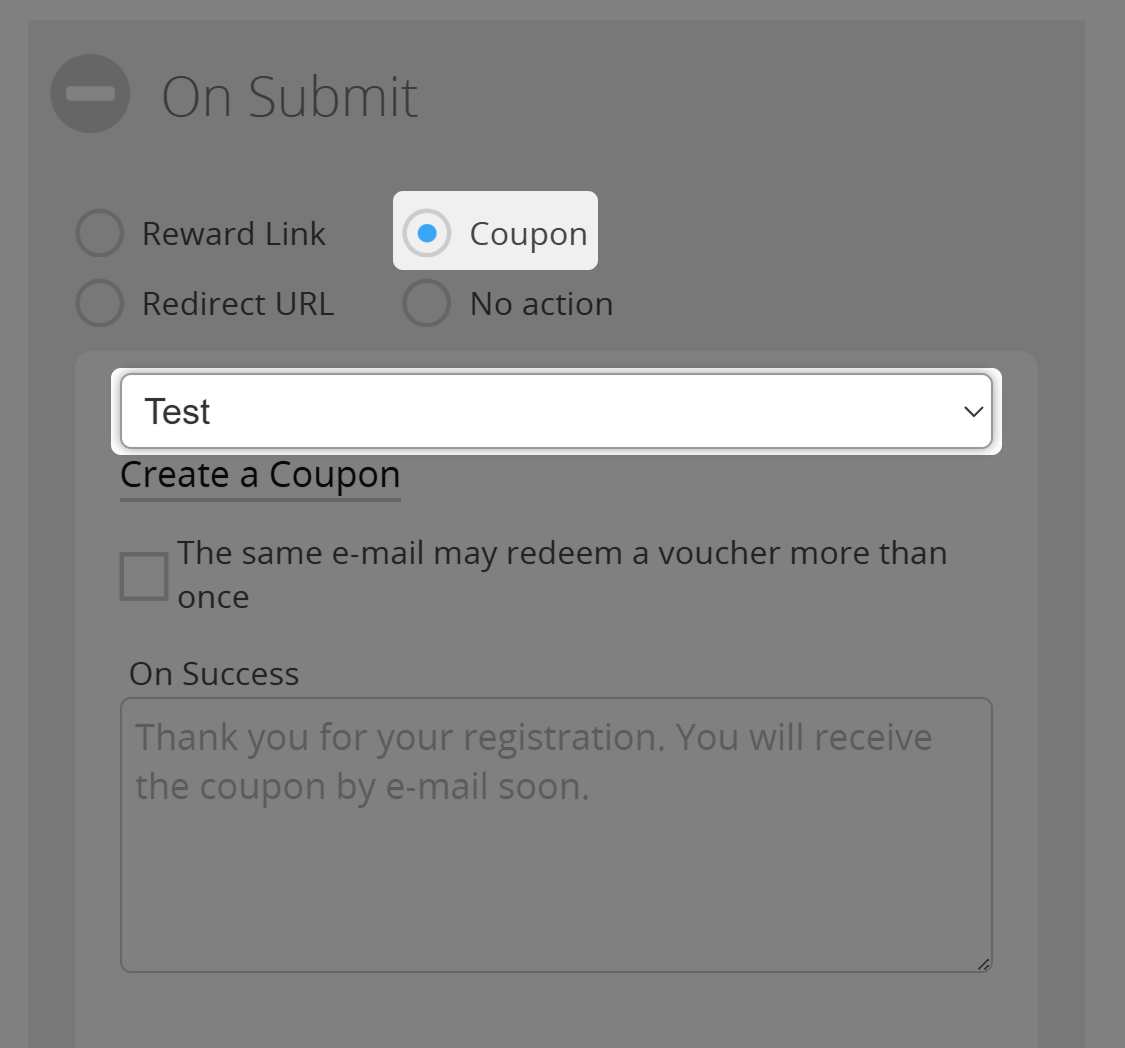 Coupon per Lead