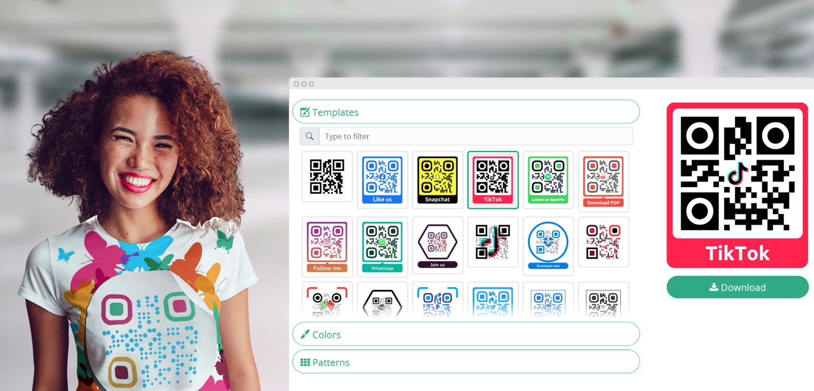 Designer QR Code Editor