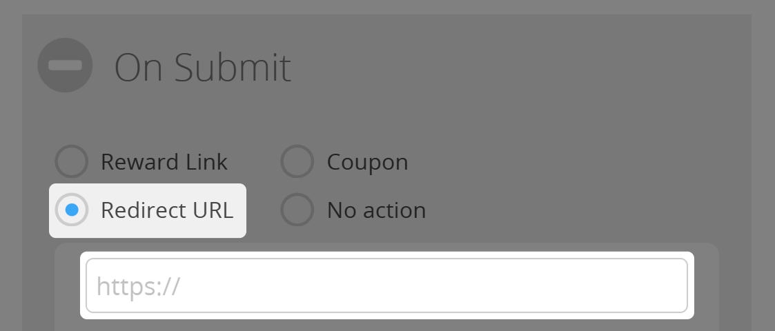 Redirect URL