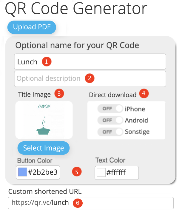 PDF QR Code Editor