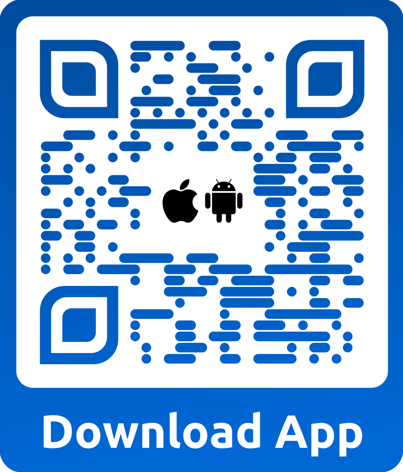 Beispiel für einen App Store QR Code 