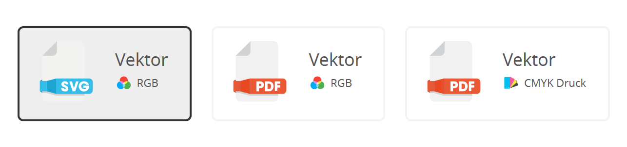 Screenshot Auswahl der Dateiformate im Reiter "Dateiformate" 