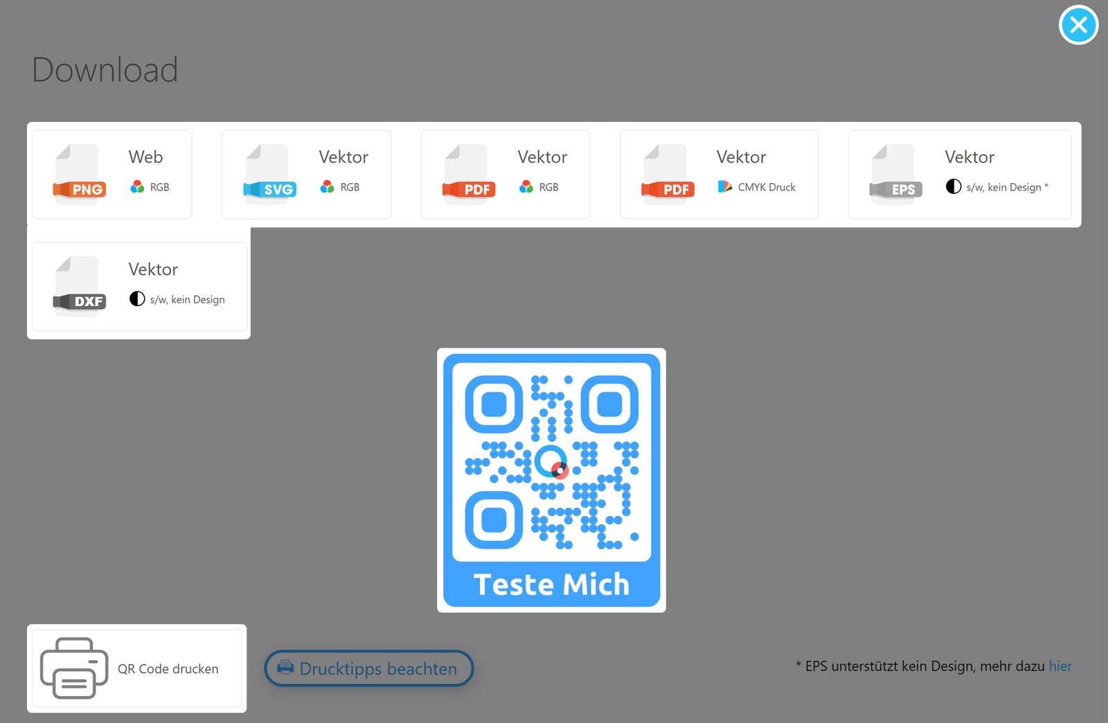 Screenshot des Download-Fensters 