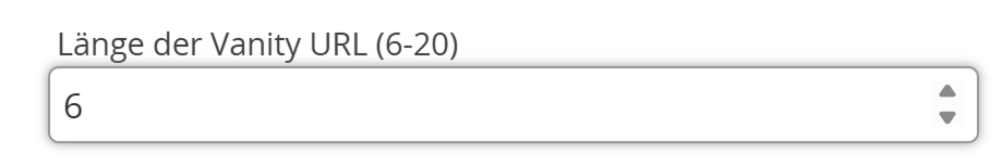 Screenshot der Option "Nur Kleinbuchstaben" beim Import von QR Codes 